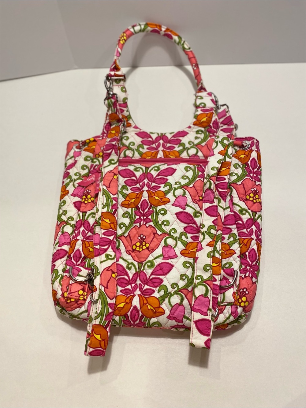 Vera Bradley Backpack/Crossbody in Lilli Belle NWOT RARE VINTAGE - Picture 9 of 11